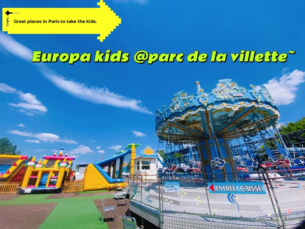 〖Paris Playdate〗Europa kids: The Playground Where You Can Chill!