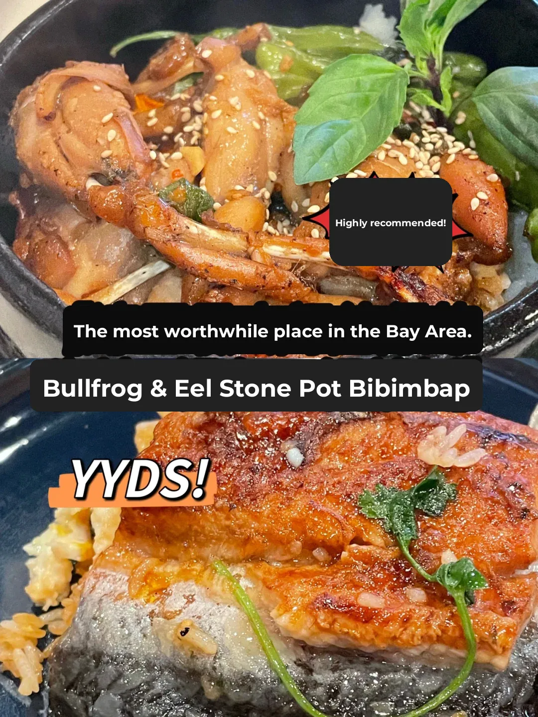 For This Bullfrog and Eel Stone Pot Rice! I'd Stay in the Bay Area Forever