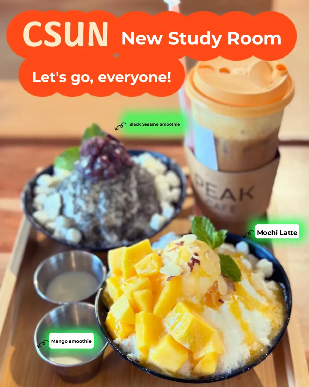 LA Northridge | Peak Cafe | Korean-Style Coffee Shop 😍