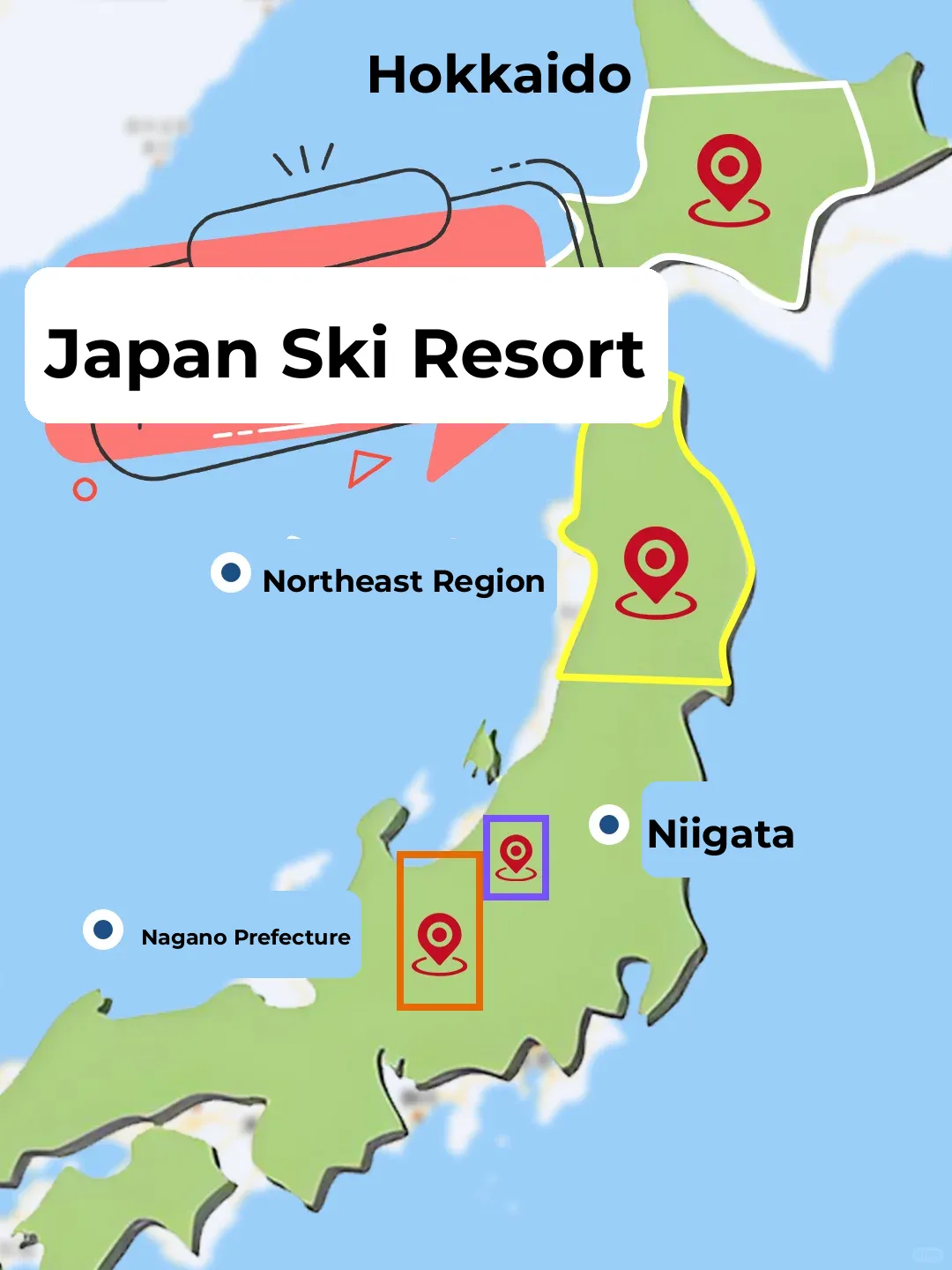 Sleepless Night Recap 🔥 Japan Ski Resorts: Flight, Transportation, Accommodation, and Dining Guide