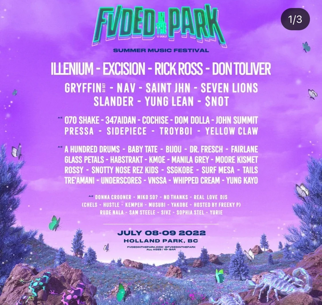 Vancouver's Biggest EDM Festival - Fvded In The Park