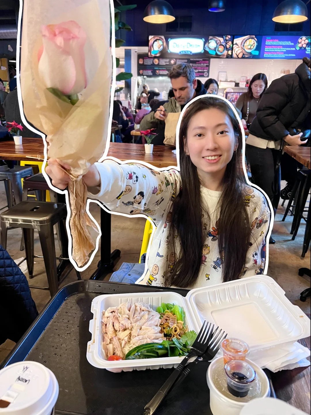 New York Food Exploration | Singaporean Food Court with Lots of Local Snacks!