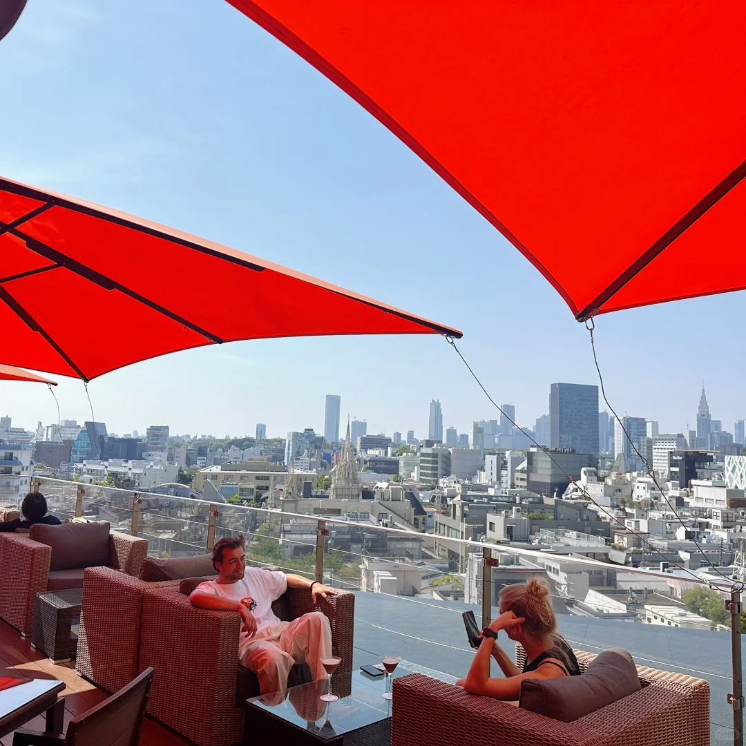 Omotesando, Japan 🇯🇵 | The Open-Air Poolside Restaurant Loved by Jay Chou 🎤