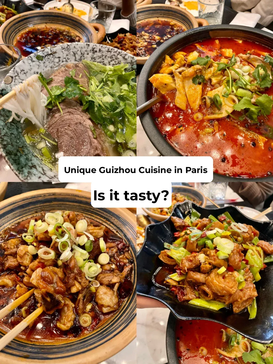 🇫🇷 Paris Eats | Ultra-Affordable Guizhou Cuisine at Just €13 Per Person, What to Try