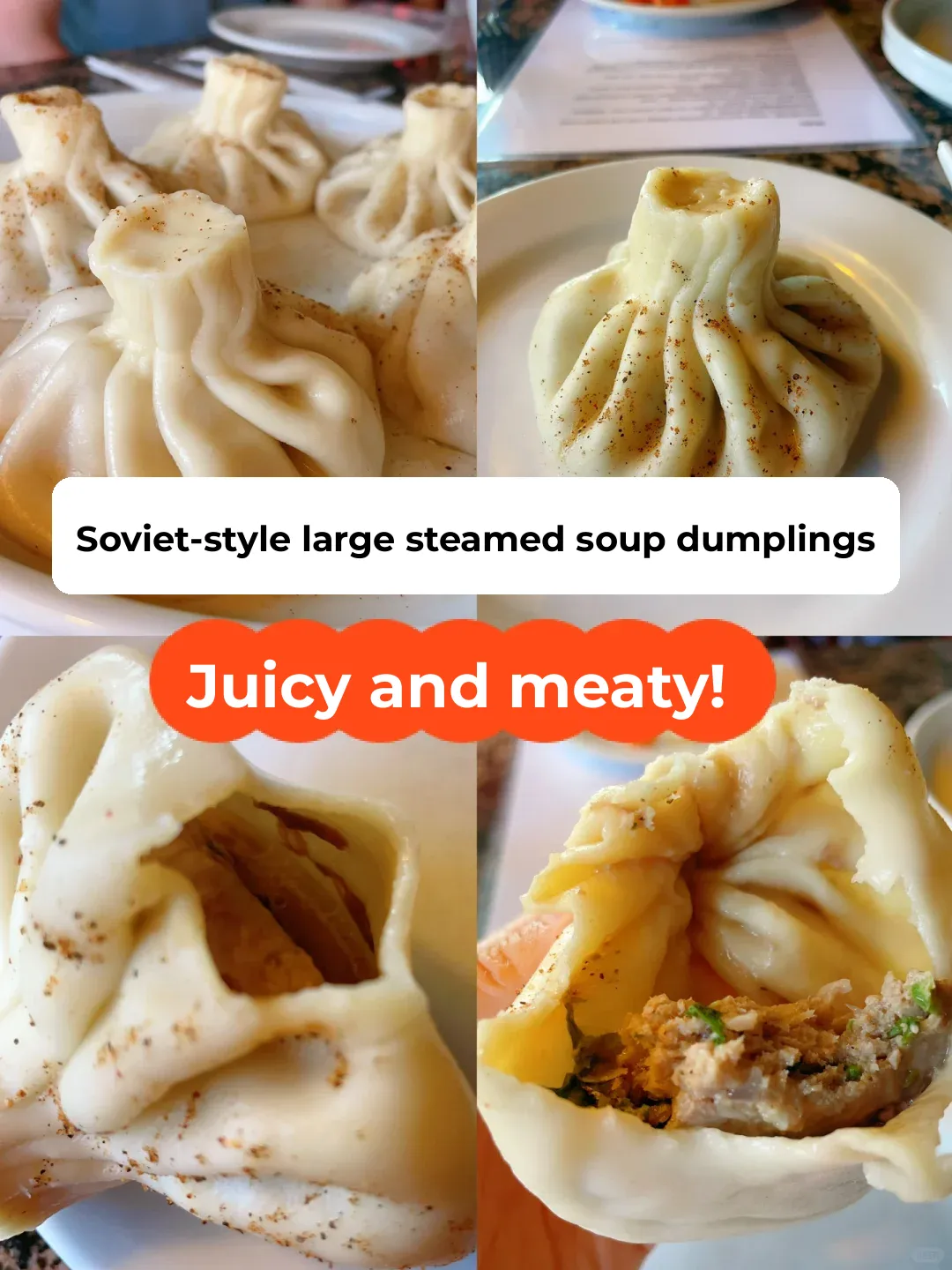 San Diego Food Guide｜Soviet-Style Soup Dumplings, the Deliciously Adorable Treat