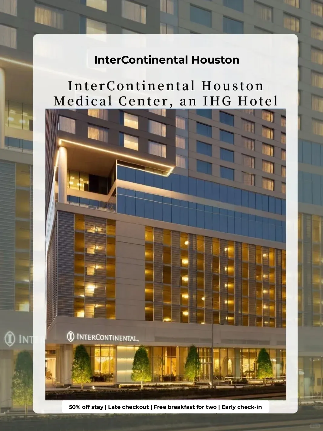 InterContinental Houston, USA – Truly Impressive!
