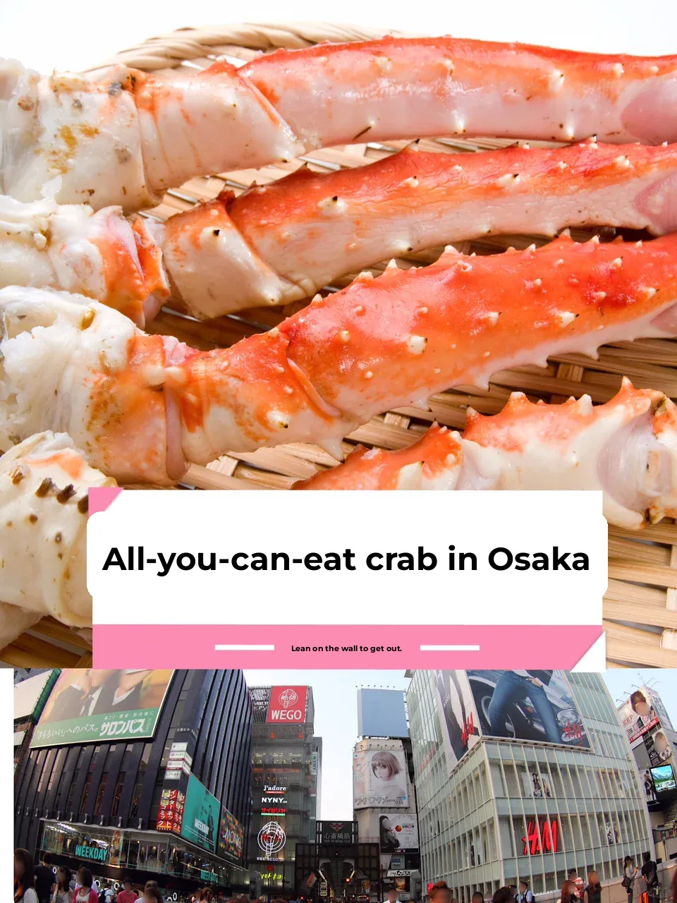 Osaka Food Guide | Shinsaibashi 🦀 All-You-Can-Eat Recommendation ‼️ Stuffed to the Brim
