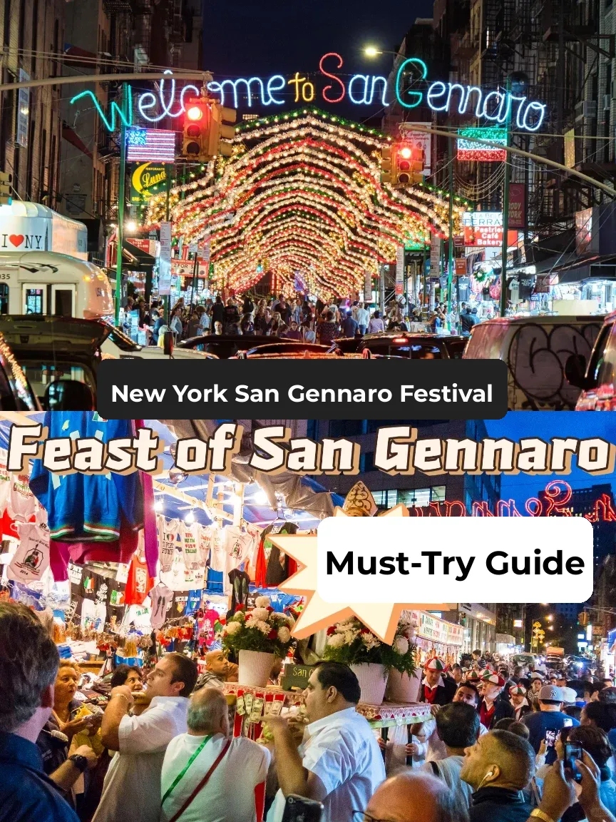 New York's "Little Italy" 🇮🇹 Feast: 5 Must-Try Delicacies