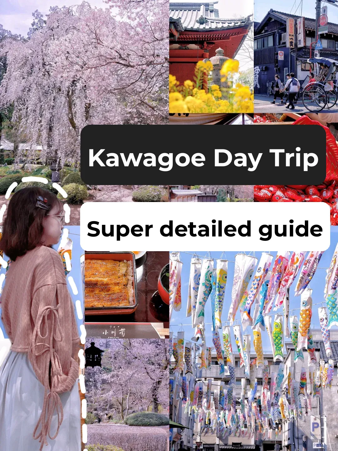 【✅ Lazy Travelers, This One's For You】One-Day Trip to Kawagoe ‼️ Ultra-Detailed Guide!