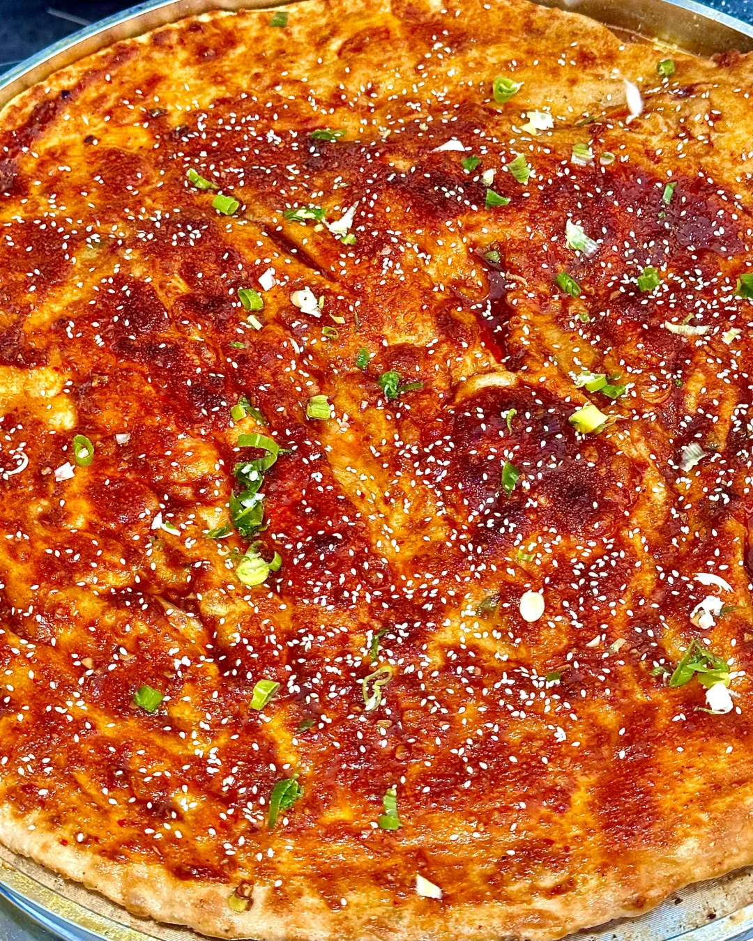 Flushing Night Market's Savory Scallion Pancakes in New York