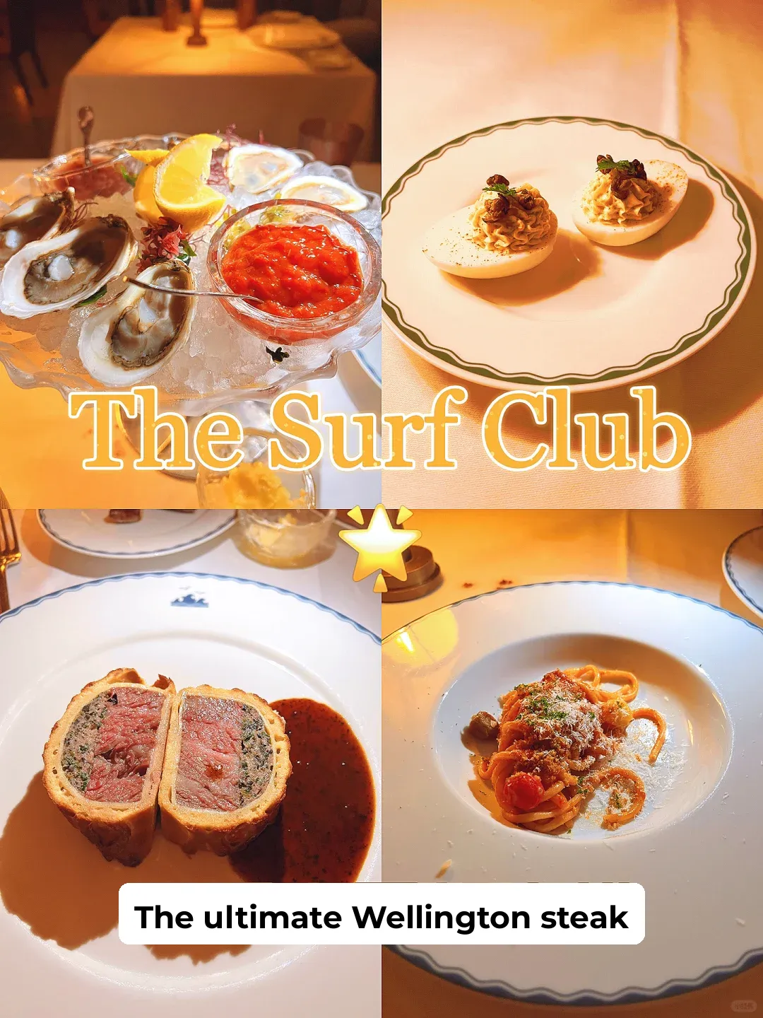 Ultimate Wellington? Miami Michelin 1-Star - The Surf Club