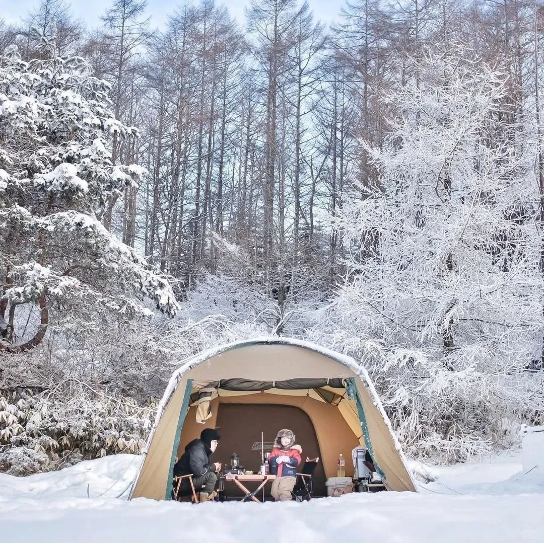 Looking for Camping Buddies in Snowy New York Winter