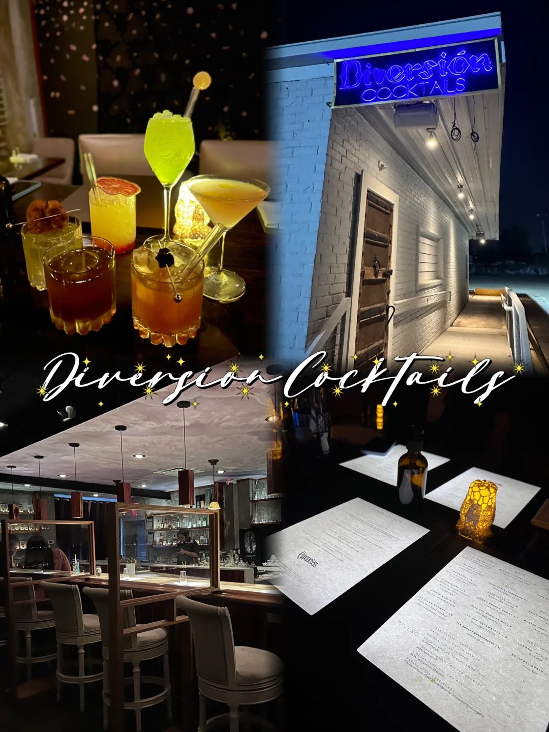 Houston Bar | Diversion Cocktails 🍸