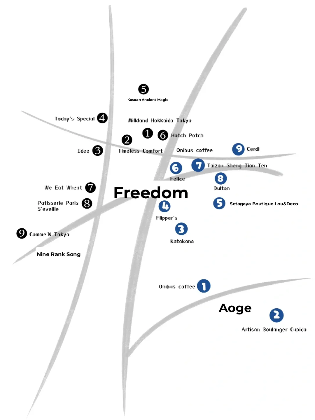 Stroll Map | Tokyo Jiyugaoka's Home Goods Guide 01
