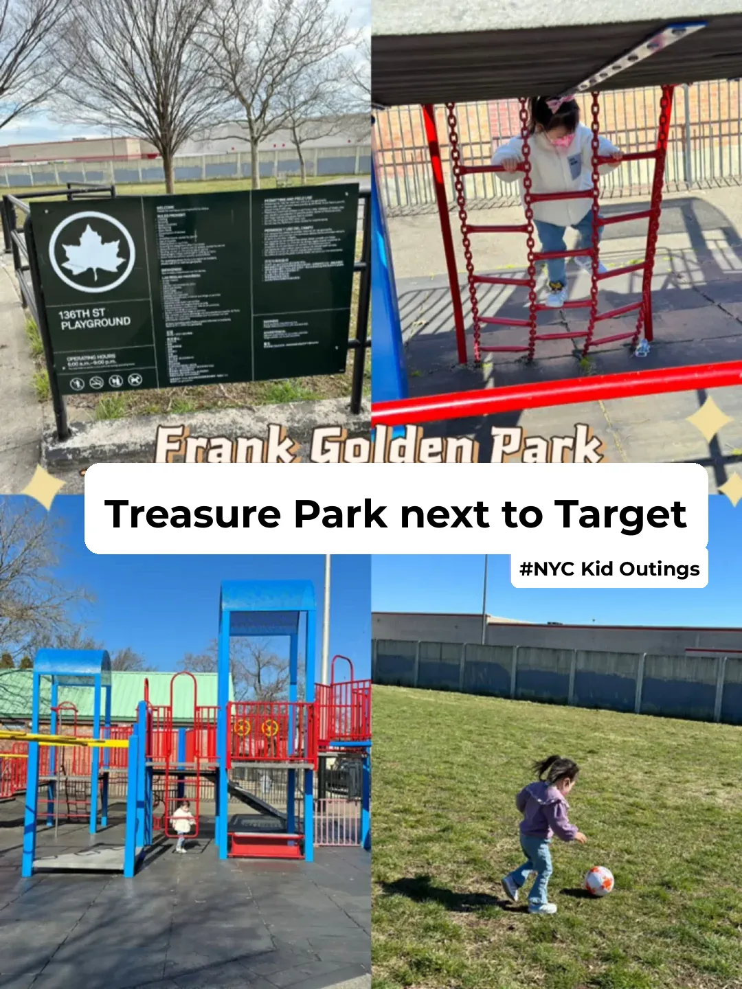 NYC Kid-Friendly Spot: Hidden Gem Playground Near Target 🌟