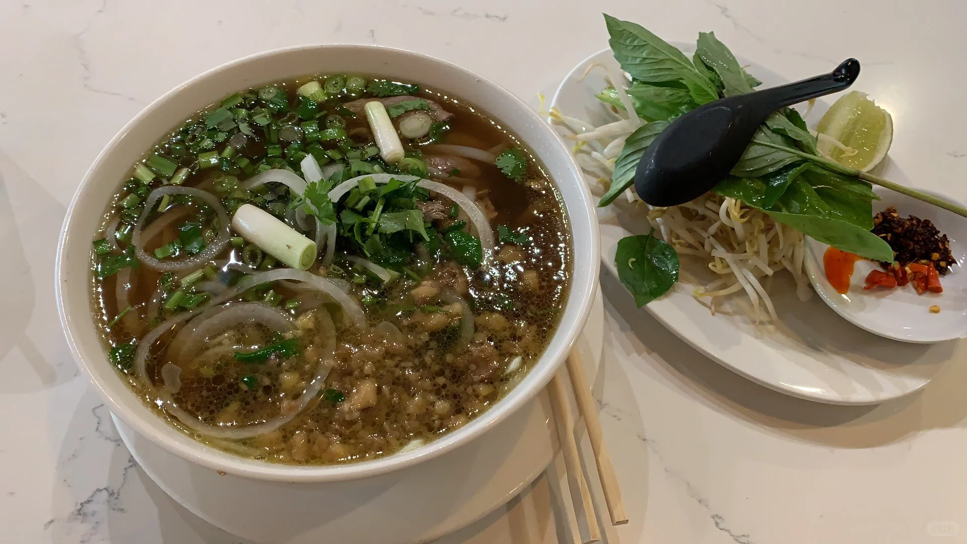 The Vietnamese Pho at this place in Duluth is amazing!