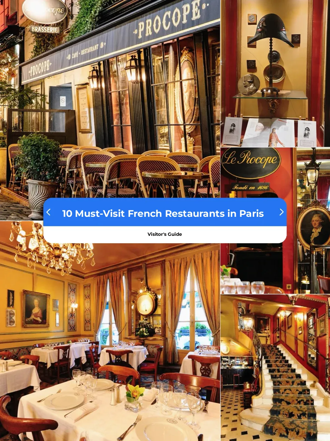 Top 10 Must-Try French Restaurants for Your First Visit to Paris