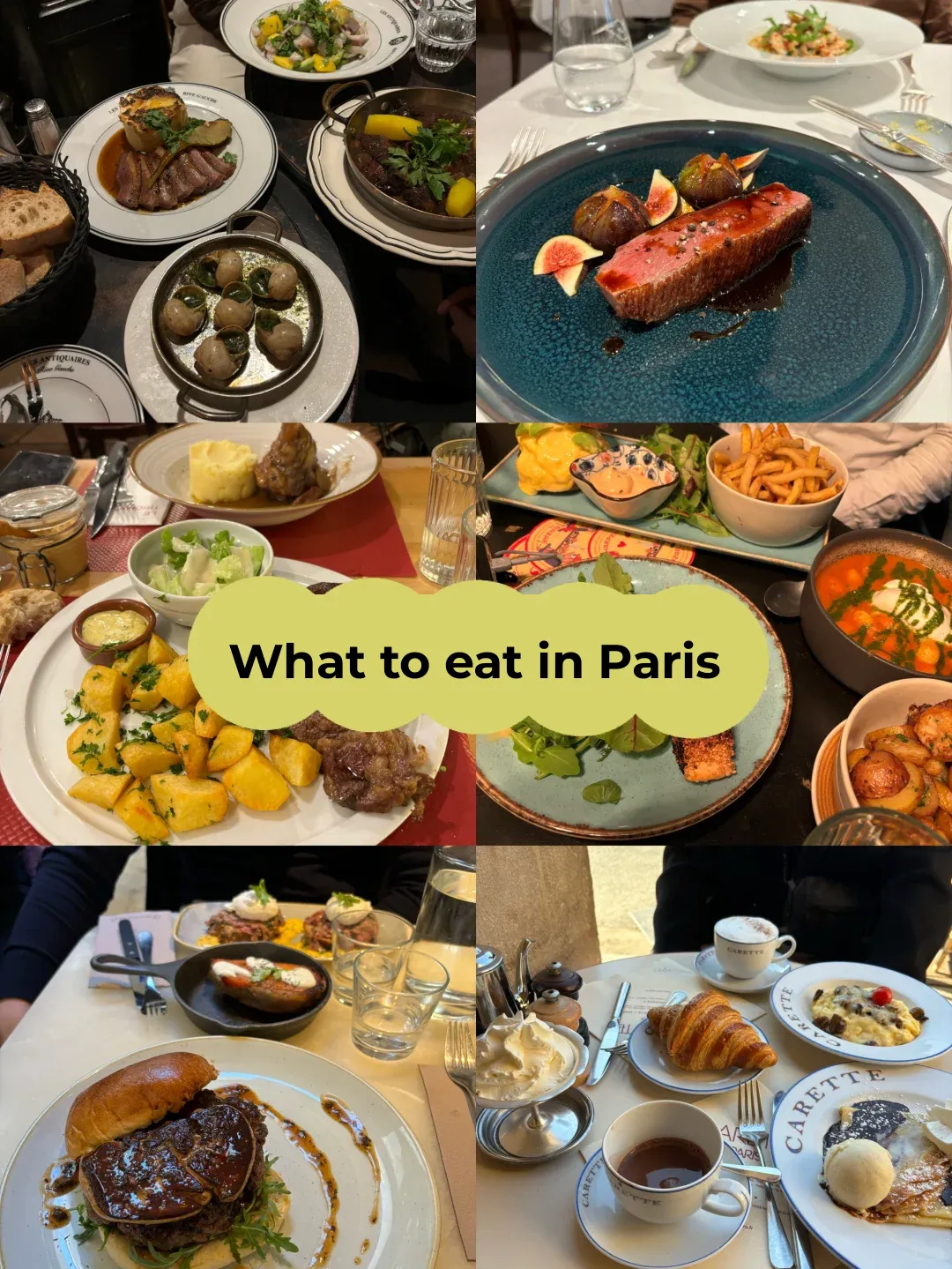 First Time in Paris? Here's What to Eat 🇫🇷🥄