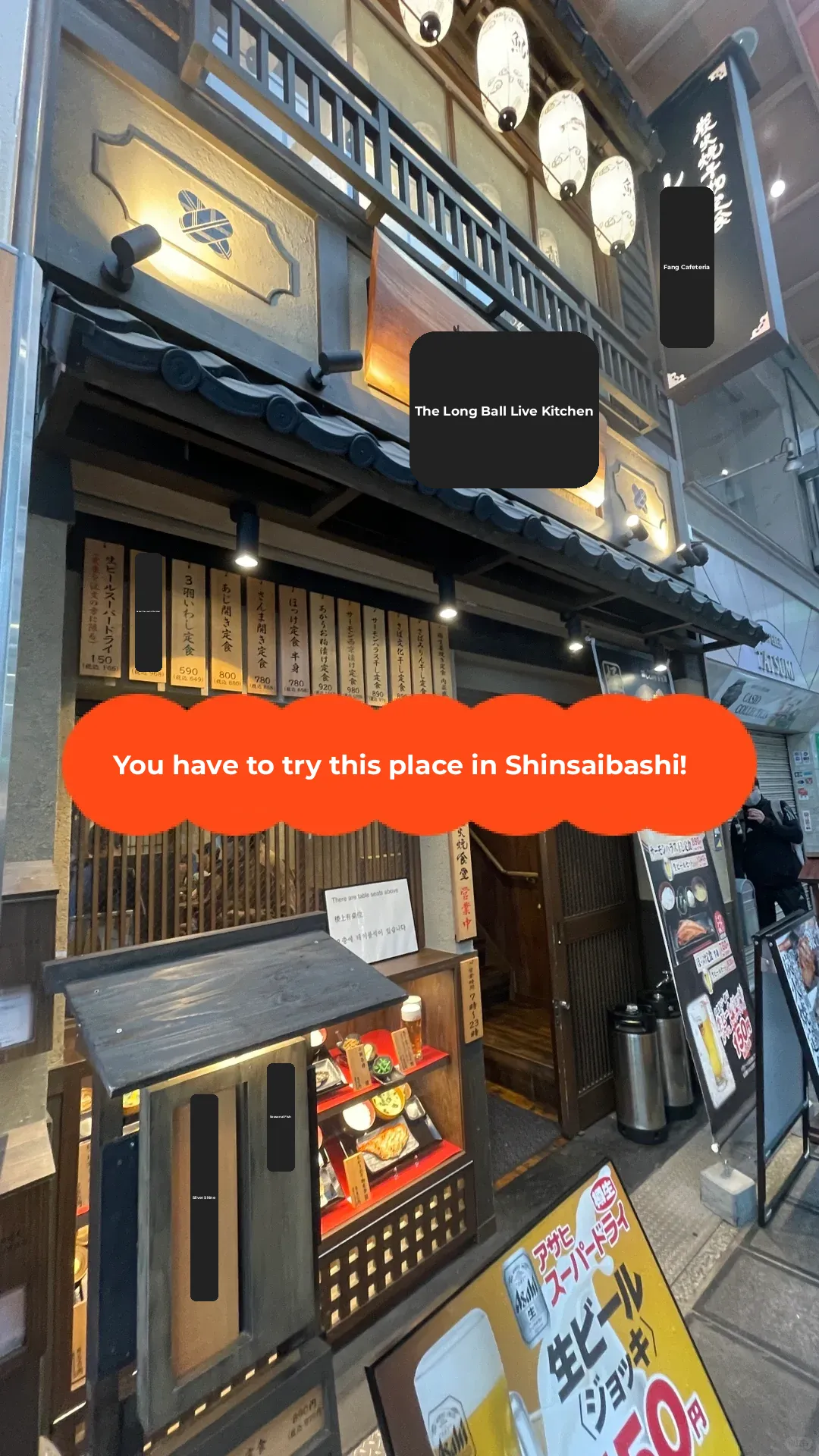 Trust this spot in Shinsaibashi!