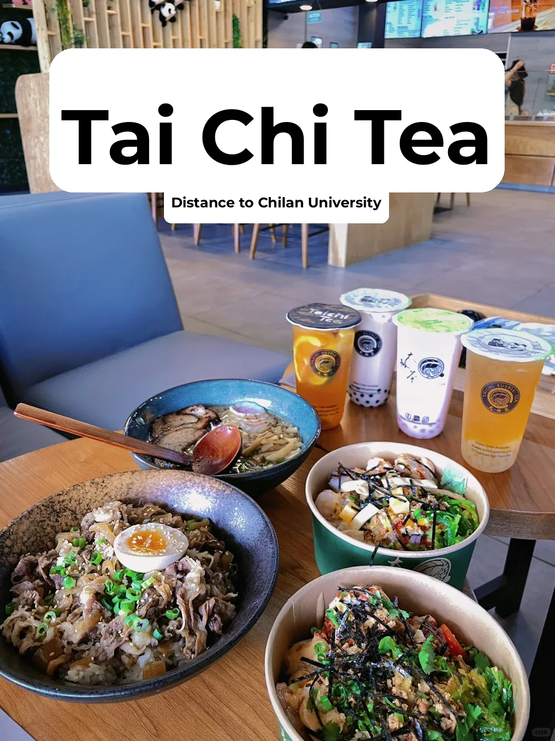 "Atlanta Tai Chi Tea is Now Open!! Buy One, Get One Free on Bubble Tea!"