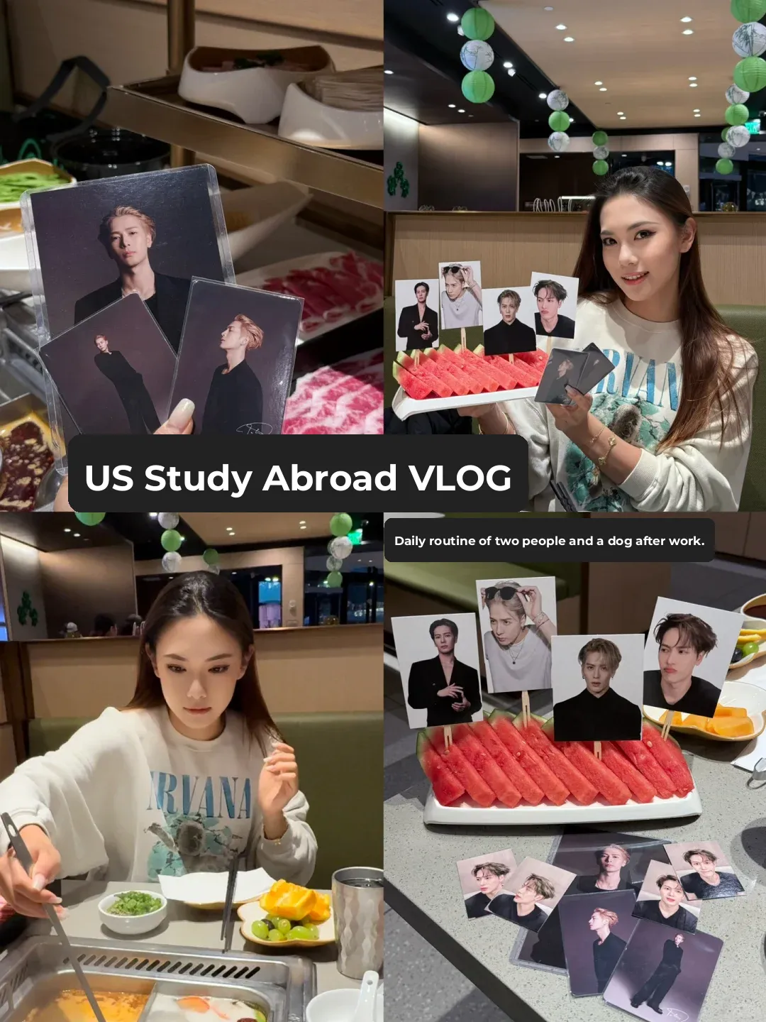 Vlog🫢 Finally Got to Share a Hot Pot Table with Jackson Wang