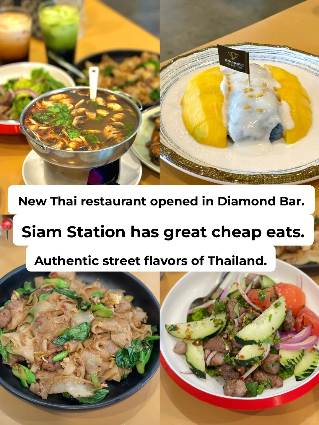 Siam Station: Diamond Bar's Newly Opened 🔥 Thai Restaurant Taking the Town by Storm! ‼️