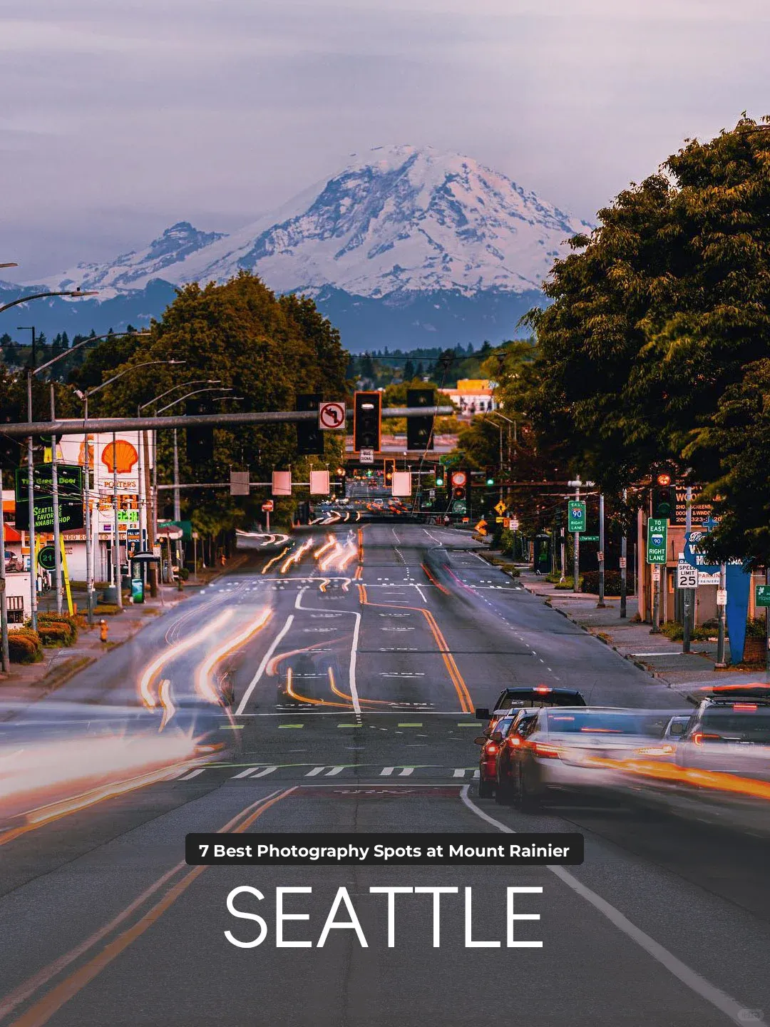 Seattle's Mt. Rainier Photo Spots | Where the Road Ends, Snow-Capped Peaks Begin