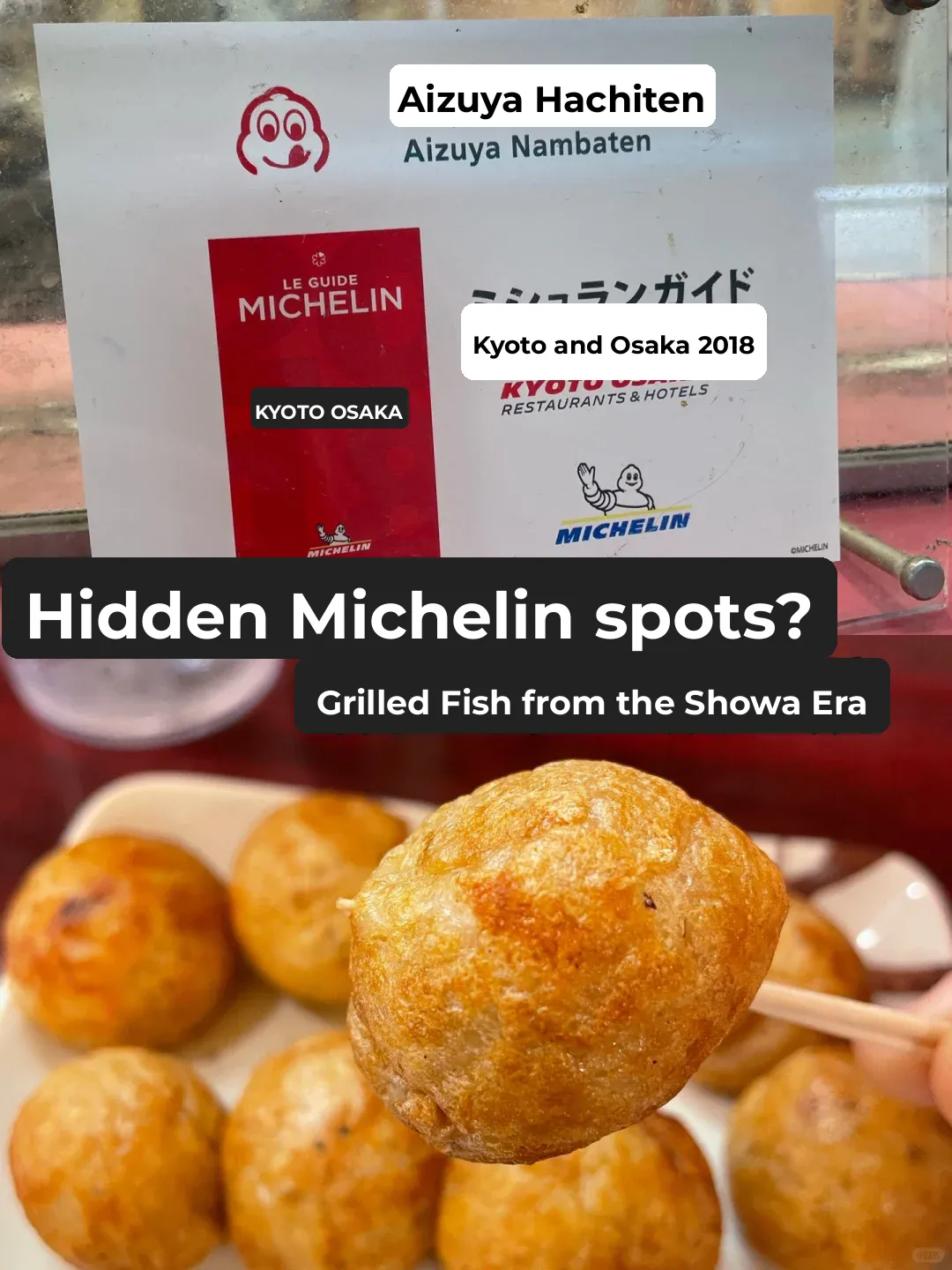 Osaka Eats | Hidden Michelin Gem in Namba Underground Mall