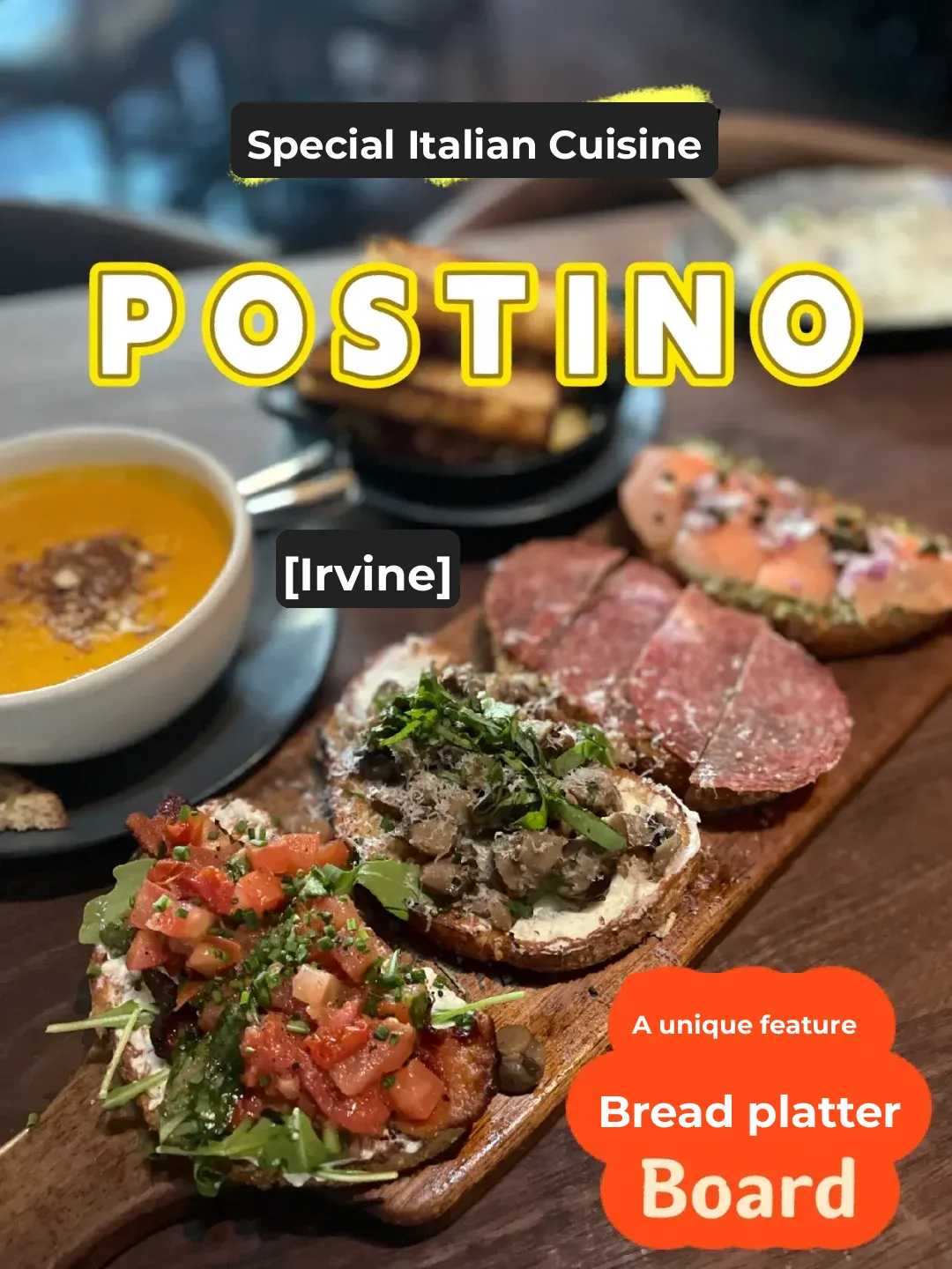 "Irvine Food Exploration: The Unique Italian Bar and Restaurant POSTINO"