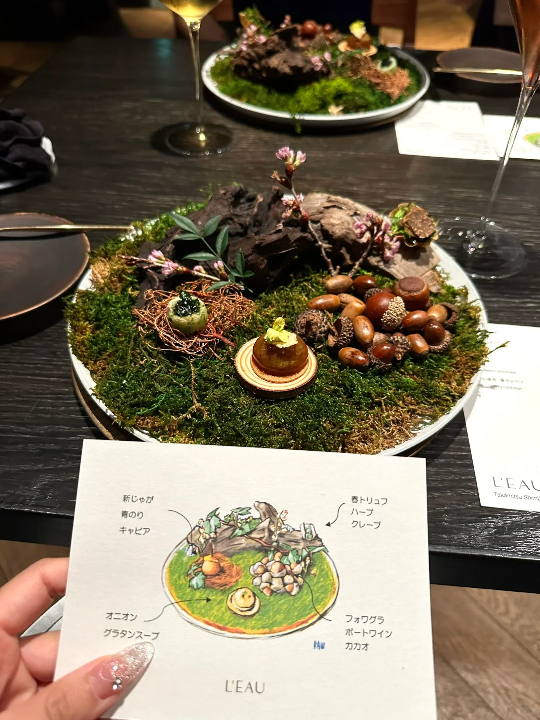 A Feast for the Eyes in Tokyo 🇯🇵 | Leau French Cuisine