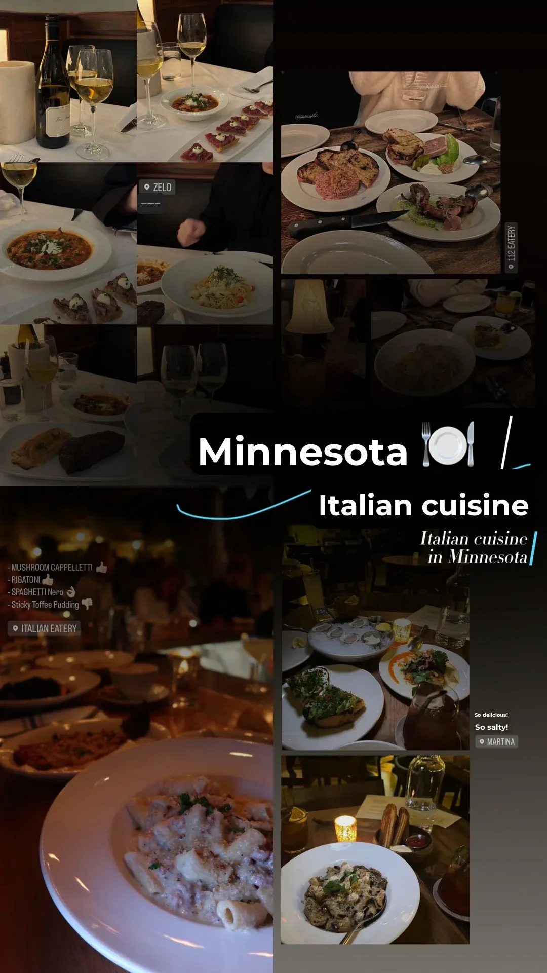 Minnesota 🍽️ | Delicious Italian Restaurants to Try (Part 1)