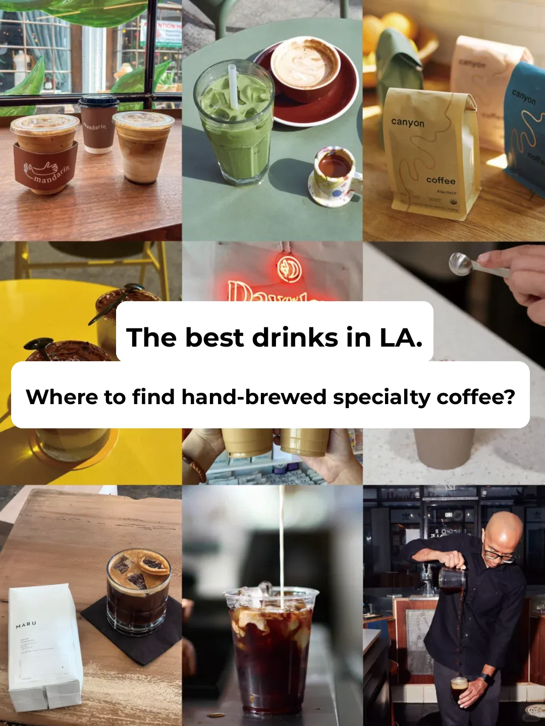 LA Times Recommends: 9 Must-Visit High-Quality Coffee Shops in LA