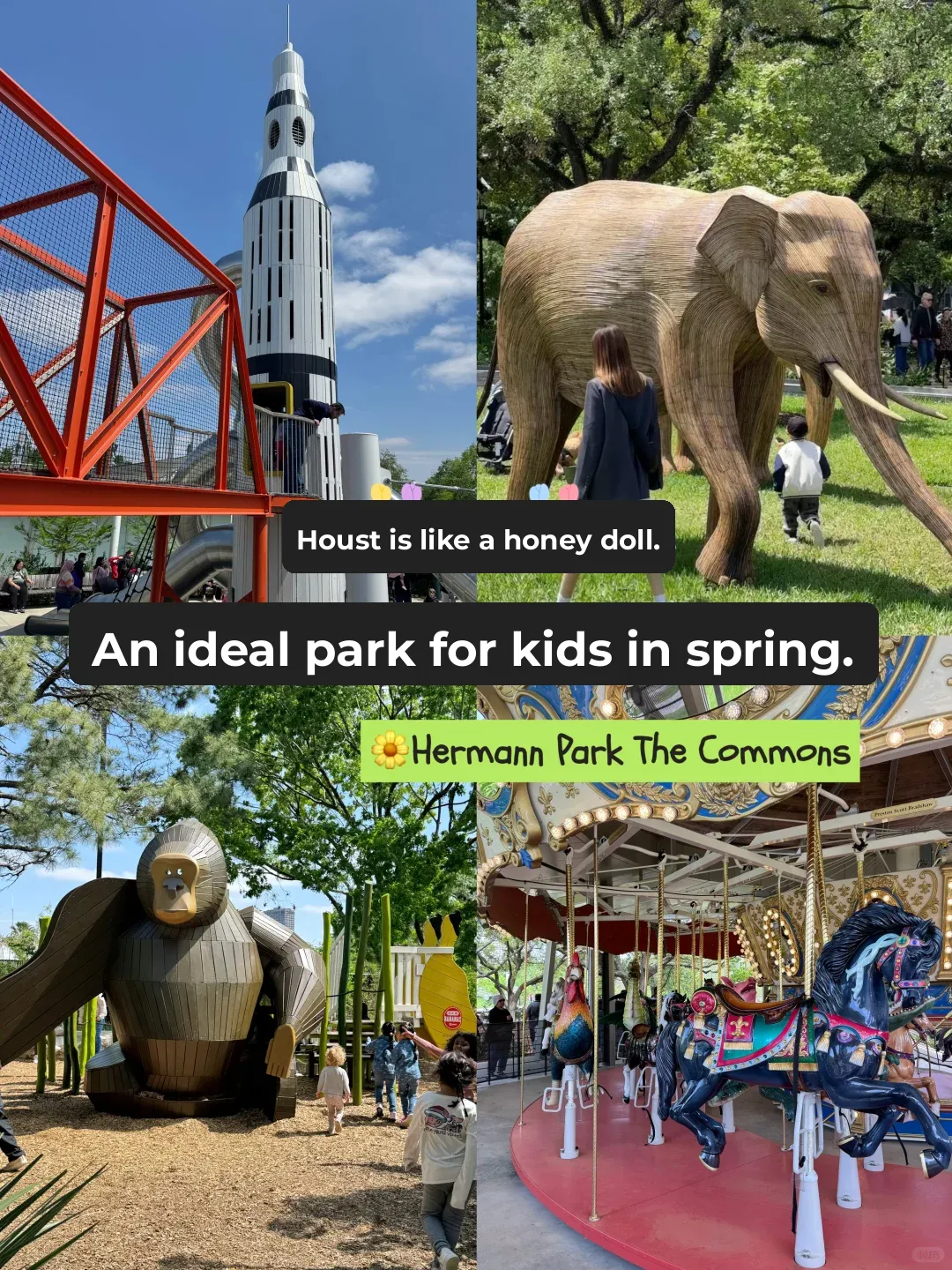 Houston | 🎠 Commons Park First Anniversary – Bring the Kids for Fun in the Sun! ☀️