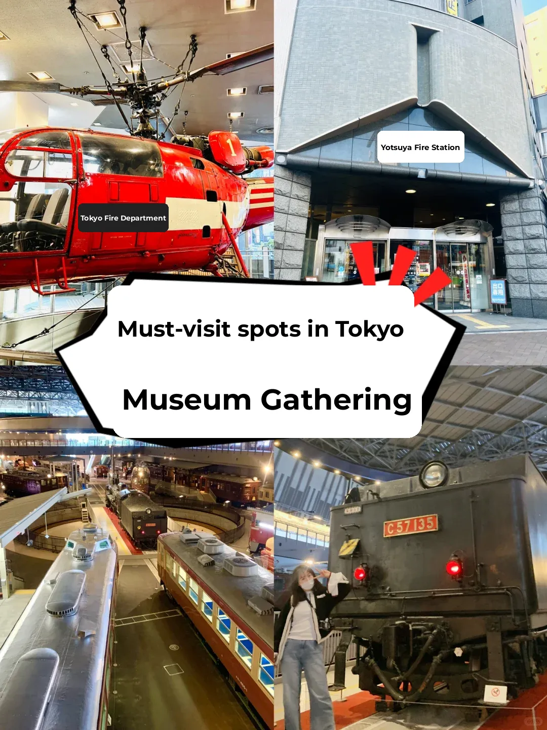 🇯🇵 Tokyo Museum Must-Visit Series 1⃣️ | Train Enthusiasts Rejoice! 🚉🚒