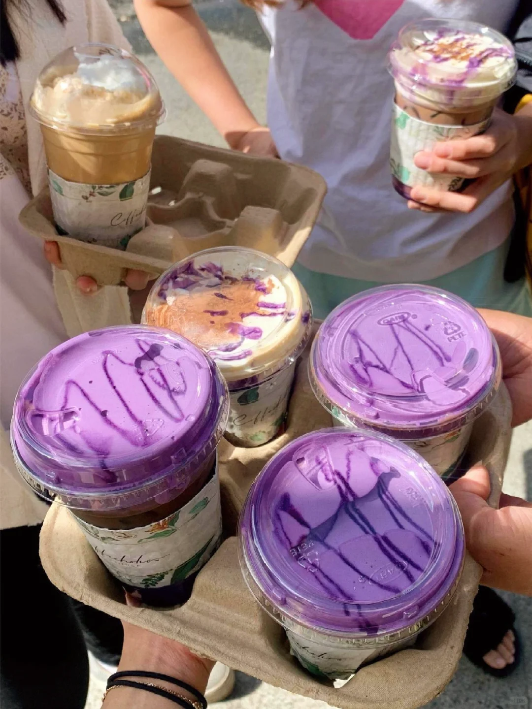 This Taro Coffee in Seattle Really Hit the Spot 😍