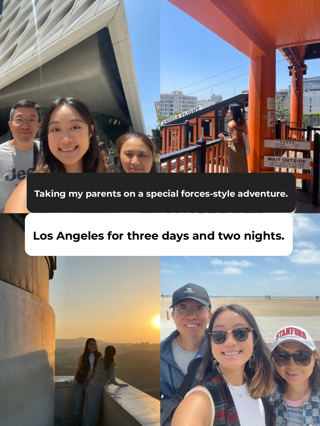 3 Days in LA: The Ultimate "Special Forces" Travel Guide for Bringing Your Parents