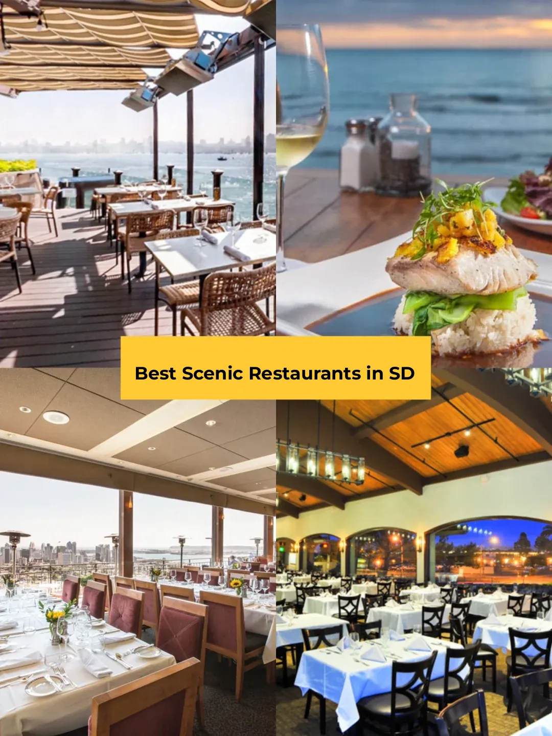 Best Scenic Restaurants in San Diego