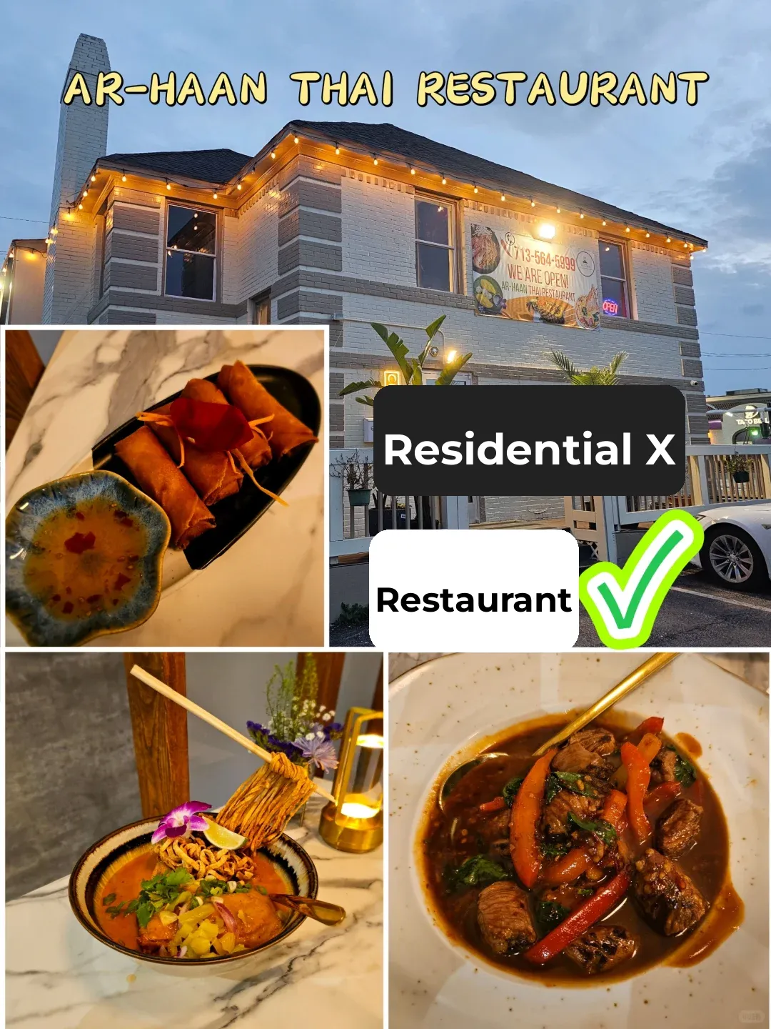 Houston | Ar-Haan | Thai Cuisine | Family Restaurant