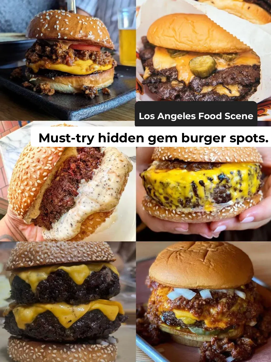 Los Angeles Eats | Must-Try Hidden Gem Burger Joints