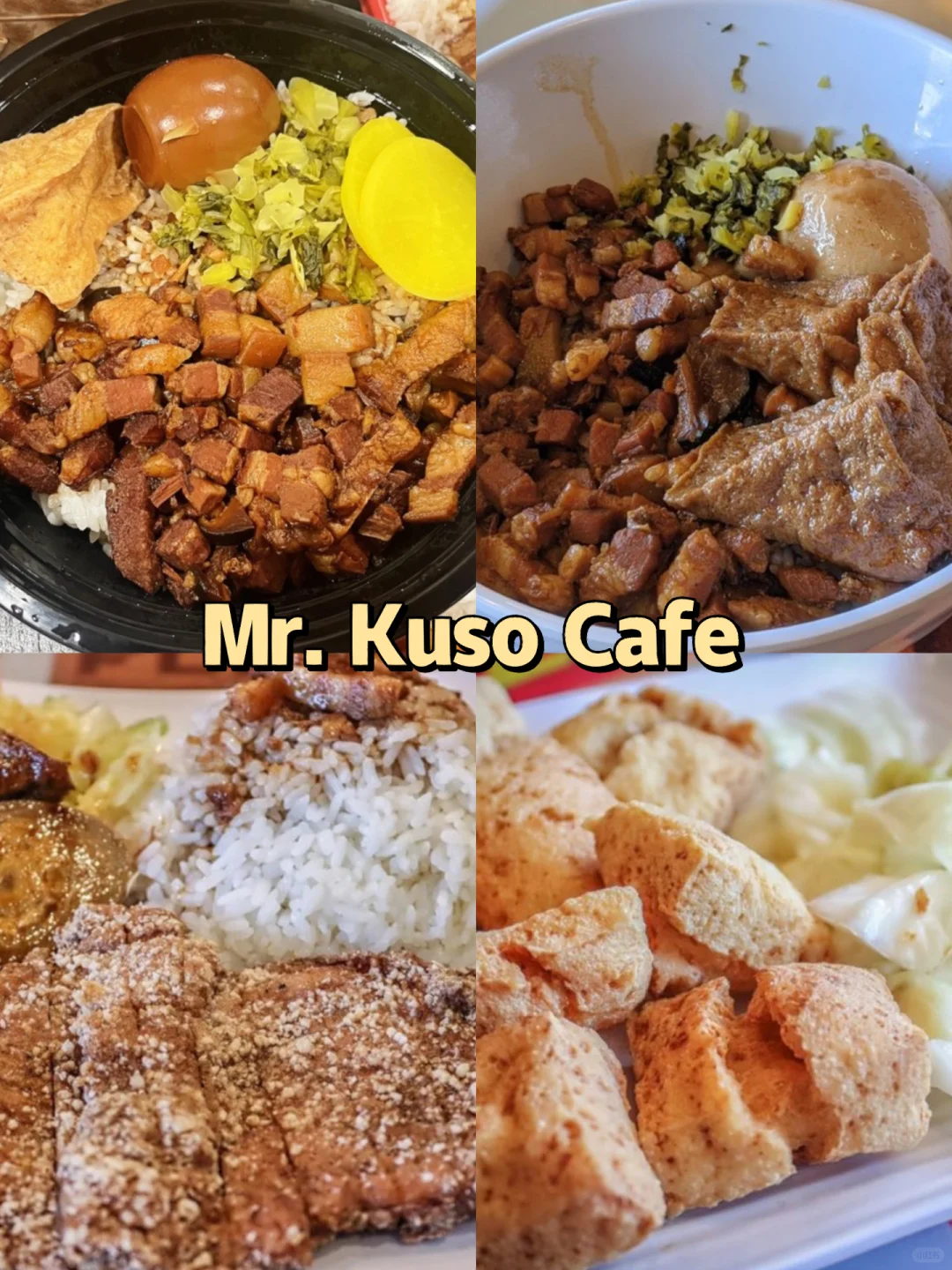 Certified by Taiwanese Girls: 6 Must-Try Super Taiwanese Salty and Shiny Braised Pork Rice in LA 🤩