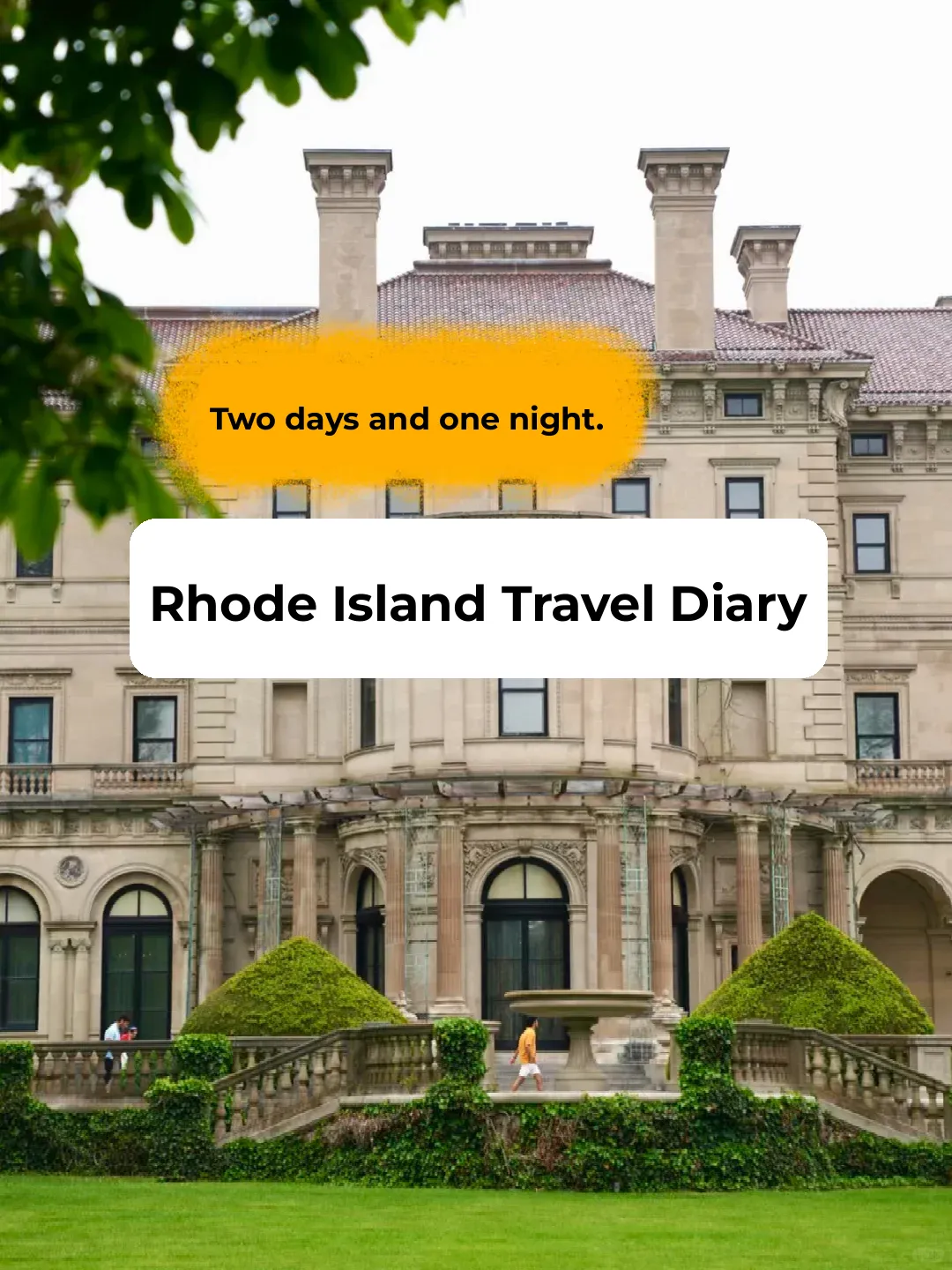 Two-Day Travelogue of Rhode Island | Car-Free Trip from Boston (Ultra-Detailed Edition)