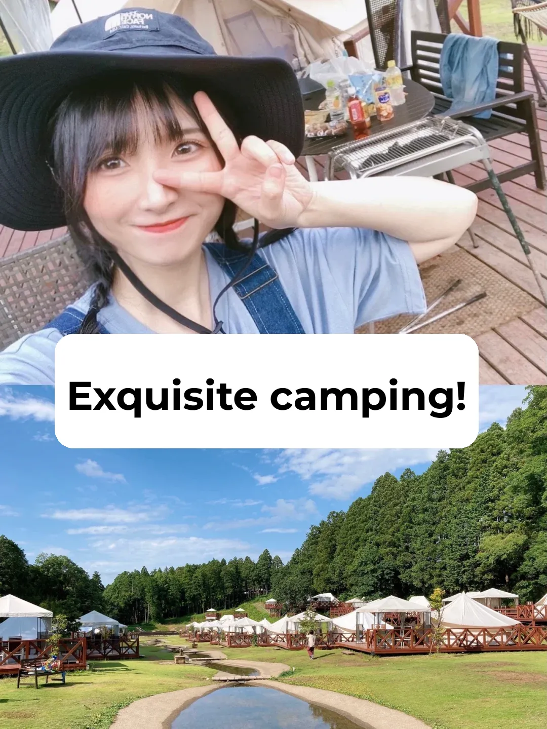 Celebrated my birthday with a camping trip to Chiba! My first-ever camping experience ✨