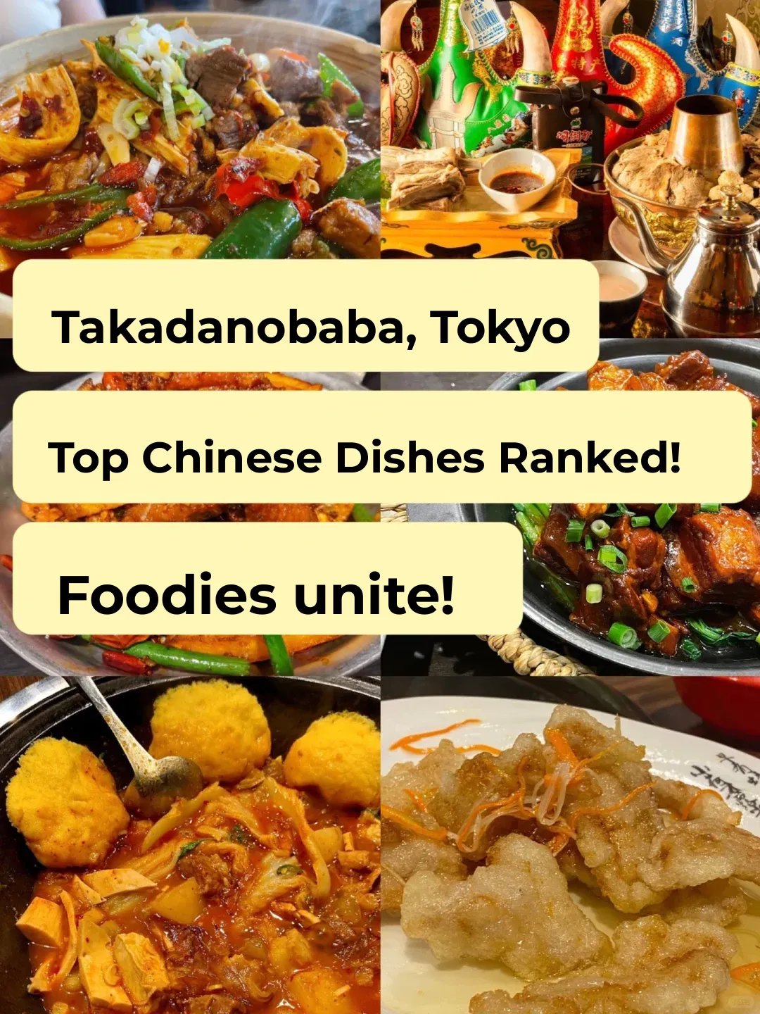 Avoid Takadanobaba in Tokyo at all costs! I'm afraid you'll be too full to make it back home!