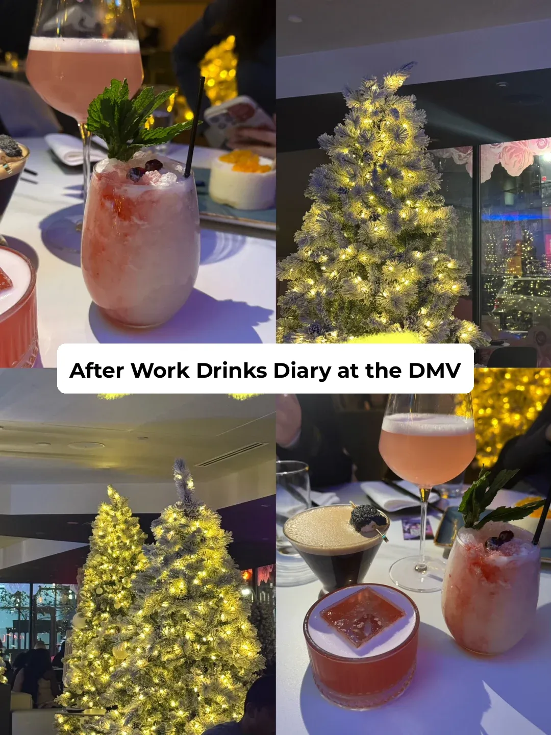 DC Bar｜Christmas Special Cocktail Menu – Ambience 💯