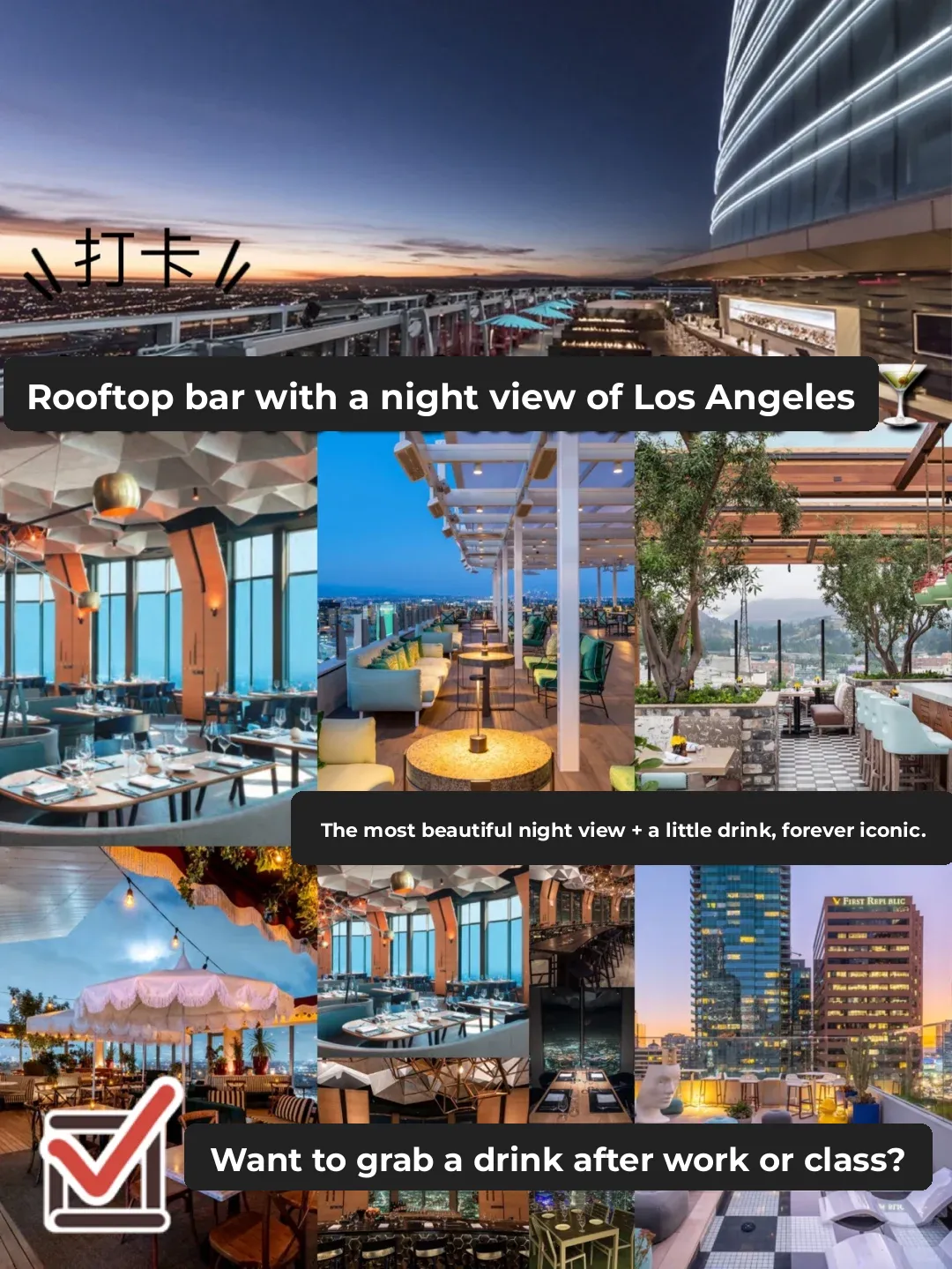 LA Rooftop & Terrace Bars: Best Spots for Stunning Night Views 🍸