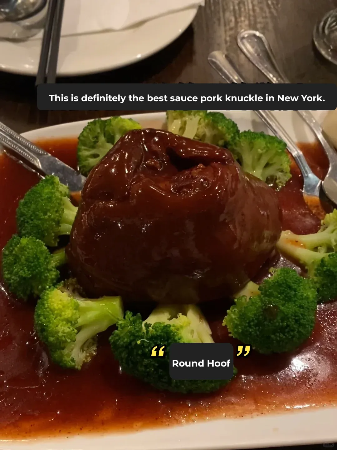 New York｜A Massive Pork Knuckle