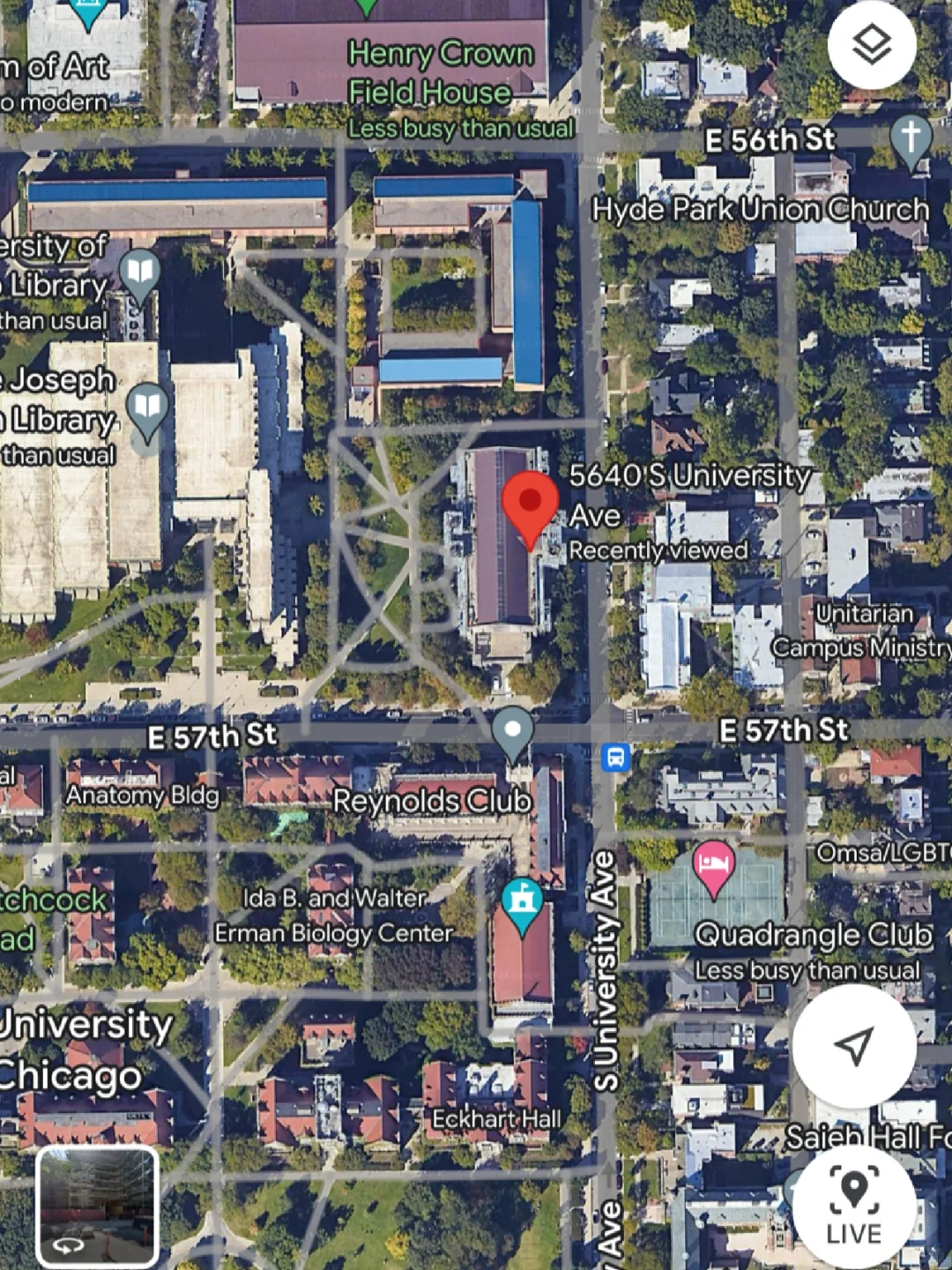 Armed Robbery at the University of Chicago Dining Hall [04/17/2024]