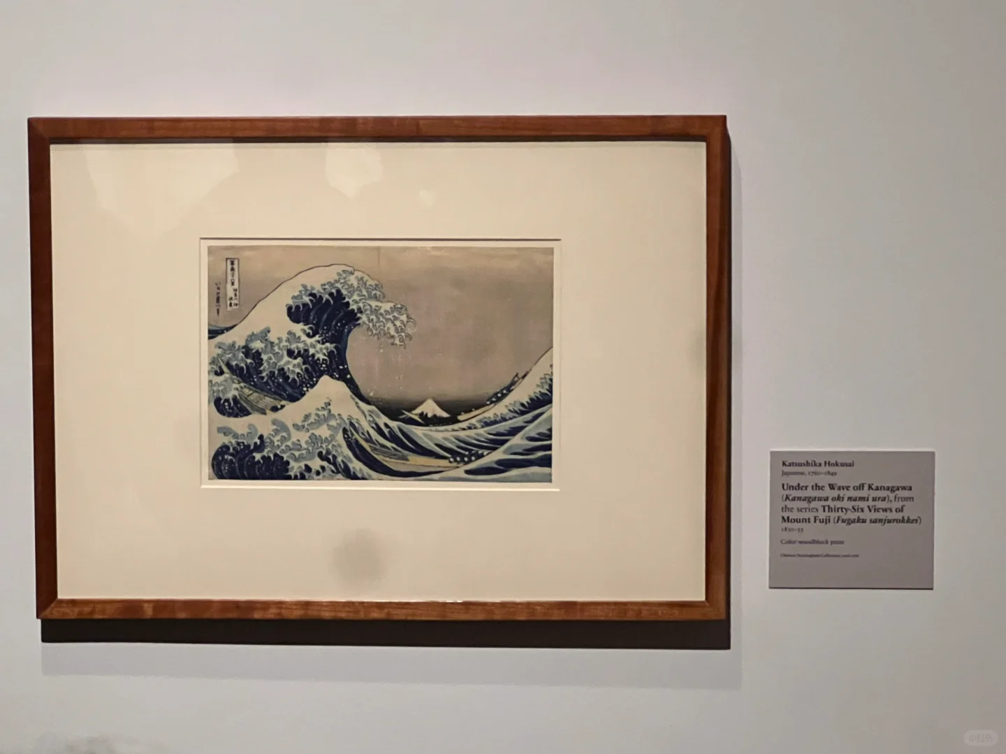 The Iconic "Great Wave off Kanagawa" – Once Only Seen in Textbooks