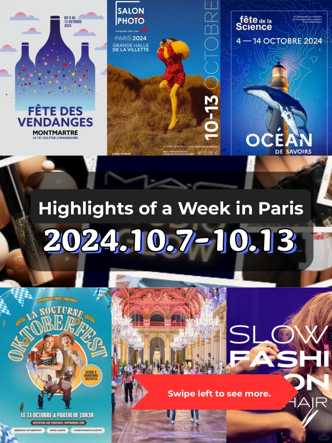 Paris Highlights: October 7th-13th Event Roundup