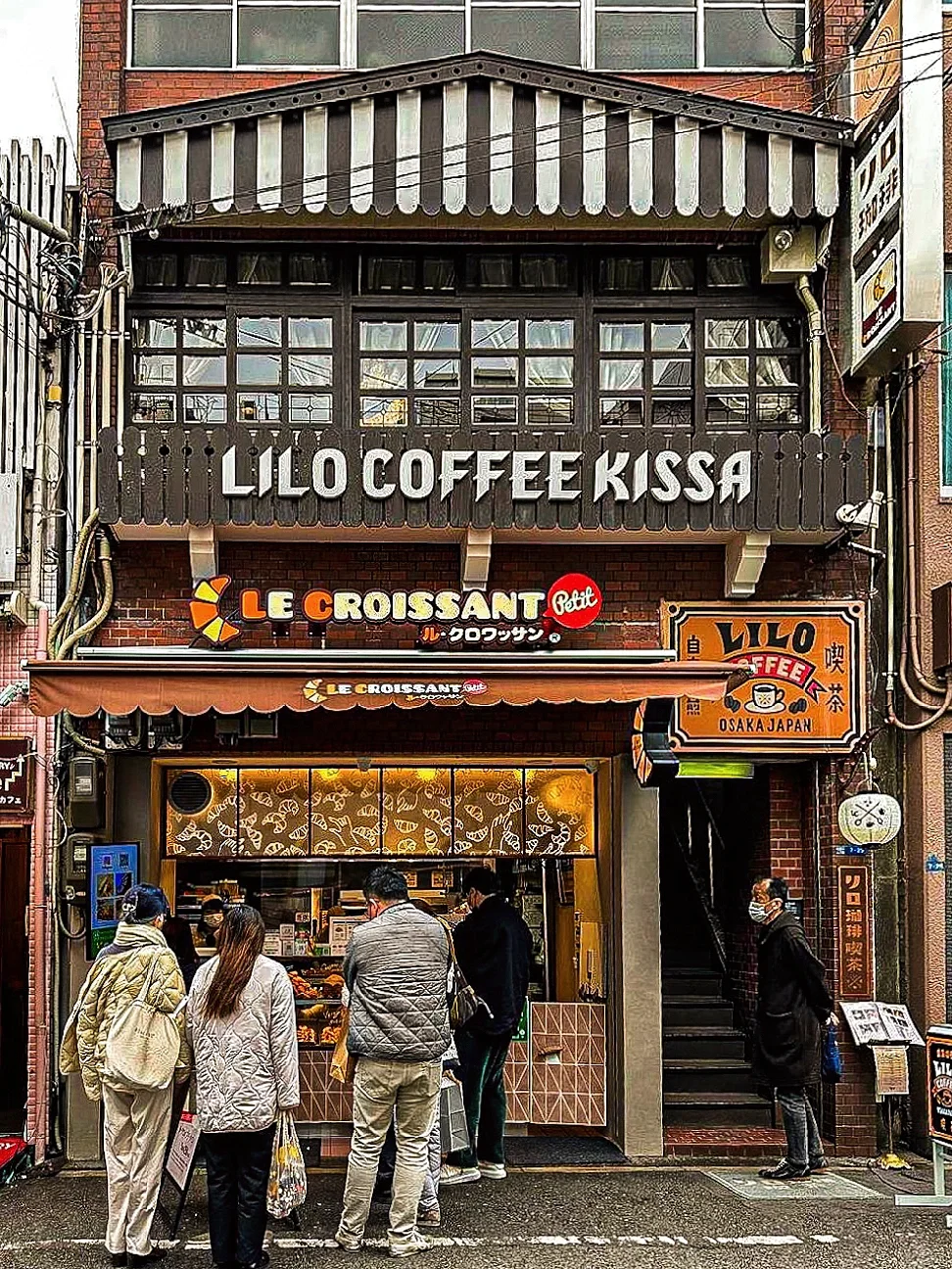 In Osaka, this is the coffee shop where locals go 100 times over! ☕️